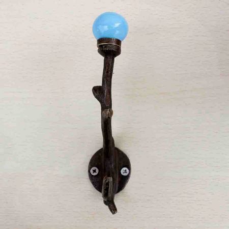 Solid Turquoise Tree Hooks-EHG-32
